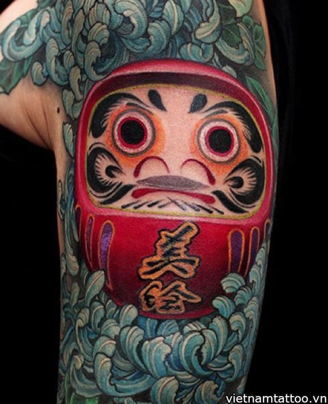 Ý nghĩa Daruma lật đật trong xăm mình nghệ thuật  Tadashi Tattoo
