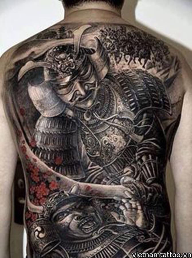 Vẽ Hình Xăm Samurai  Máºu XÄƒm Samurai Äáº¹p Tháº Giái Tattoo 